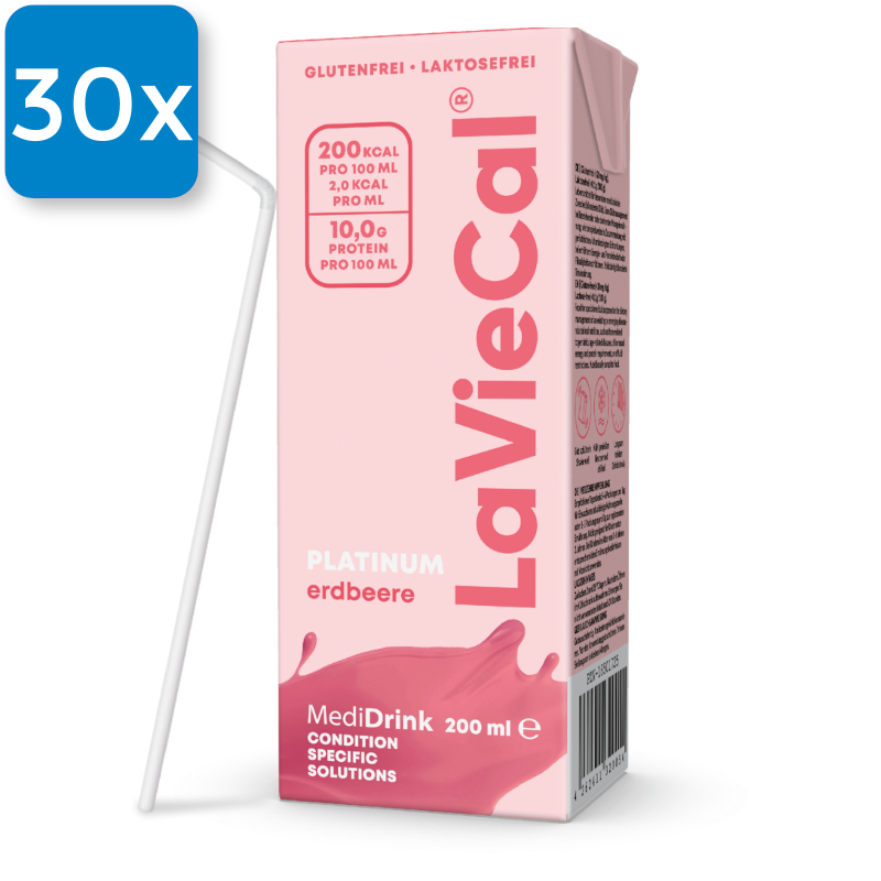 LaVieCal Platinum Erdbeere - (30 x 200ml)